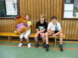 Foto vom Sporttag der 6. Klassen 2009/10