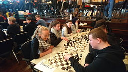 Foto von den Ostfrieslandmeisterschaften im Schulschach 2018
