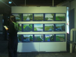 Foto von der Ausstellung zum Wasserprojekt