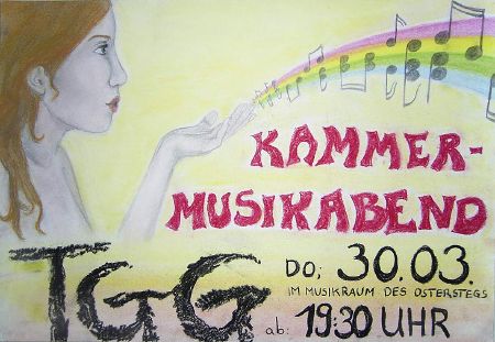 Plakat zum Kammermusikabend