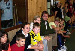Foto vom Sporttag der 5. Klassen des TGG am 11.09.2008