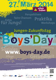 Plakat zum Boys’ Day