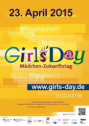 Plakat zum Girls’ Day 2015
