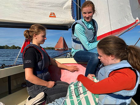 Foto vom Aufenthalt der Segel-AG in Holland (September 2019)