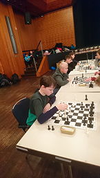 Foto von den  ostfriesischen Schulschachmeisterschaften in Aurich (Januar 2024)