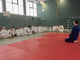 Foto vom Judo-Projekt der 9ds 2018/19